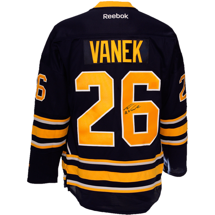 Thomas Vanek Signed Buffalo Sabres Jersey