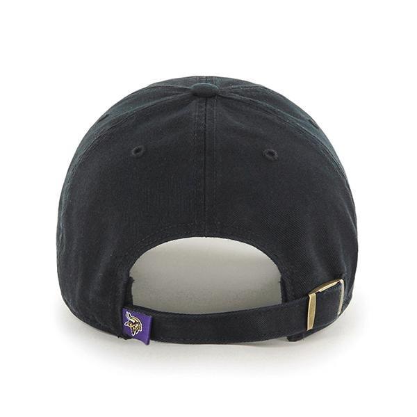 Chargez l&#39;image dans la visionneuse de la galerie, Casquette noire de l&#39;équipe de nettoyage des Minnesota Vikings NFL
