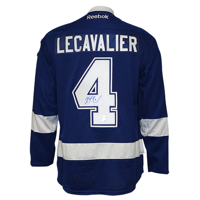 Vincent Lecavalier a signé le maillot du Lightning de Tampa Bay