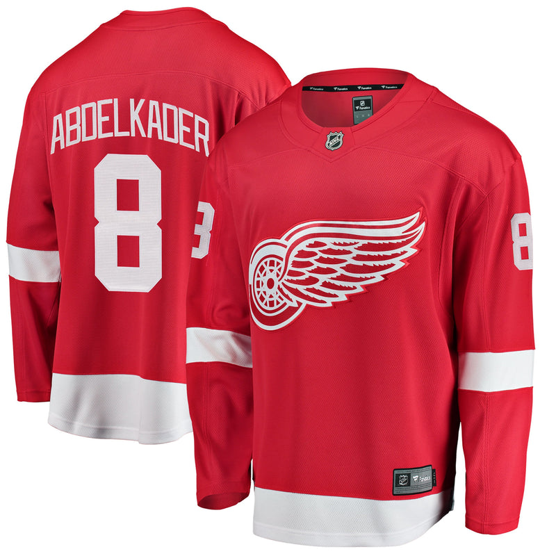 Chargez l&#39;image dans la visionneuse de la galerie, Justin Abdelkader Detroit Red Wings NHL Fanatics Breakaway Maillot Domicile
