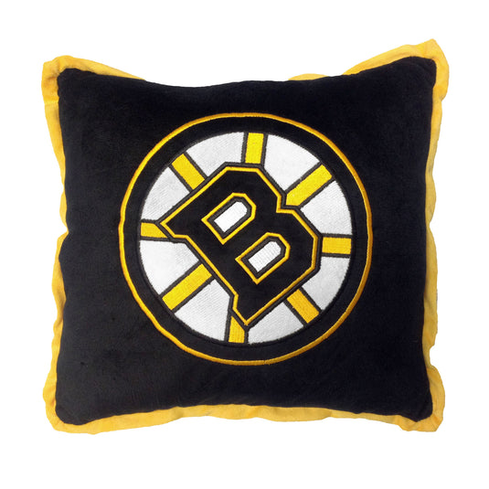 Boston Bruins Contrast Trim Pillow