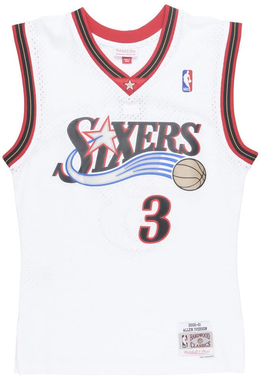 Maillot Swingman des Sixers blancs Allen Iverson