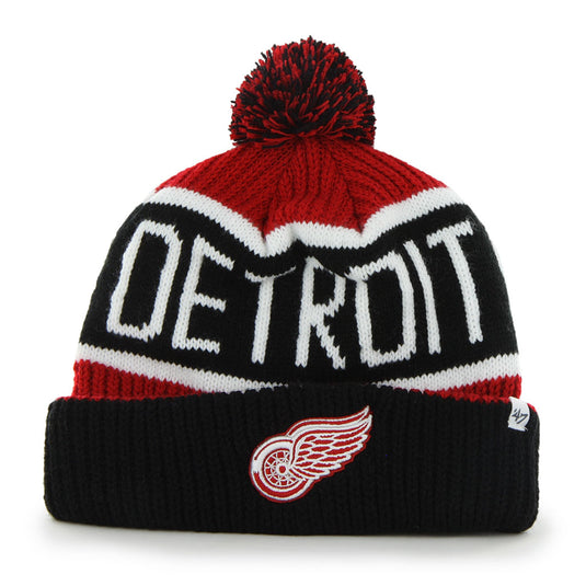 Tuque en tricot à revers NHL City des Red Wings de Détroit