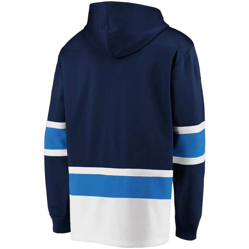 Load image into Gallery viewer, Winnipeg Jets NHL Dasher Iconic Power Play Lace-Up Hoodie
