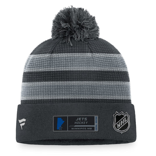 Tuque en tricot à revers de glace pour domicile de la LNH des Jets de Winnipeg