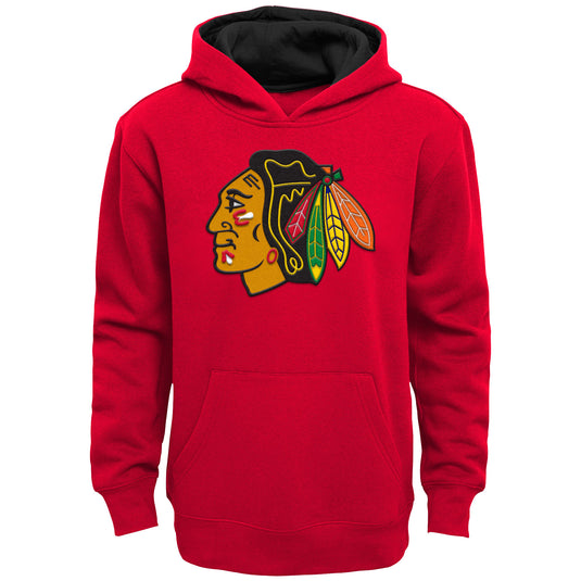 Sweat à capuche NHL Prime Basic des Blackhawks de Chicago pour jeunes