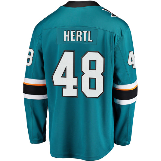 Tomas Hertl San Jose Sharks NHL Fanatics Breakaway Home Jersey
