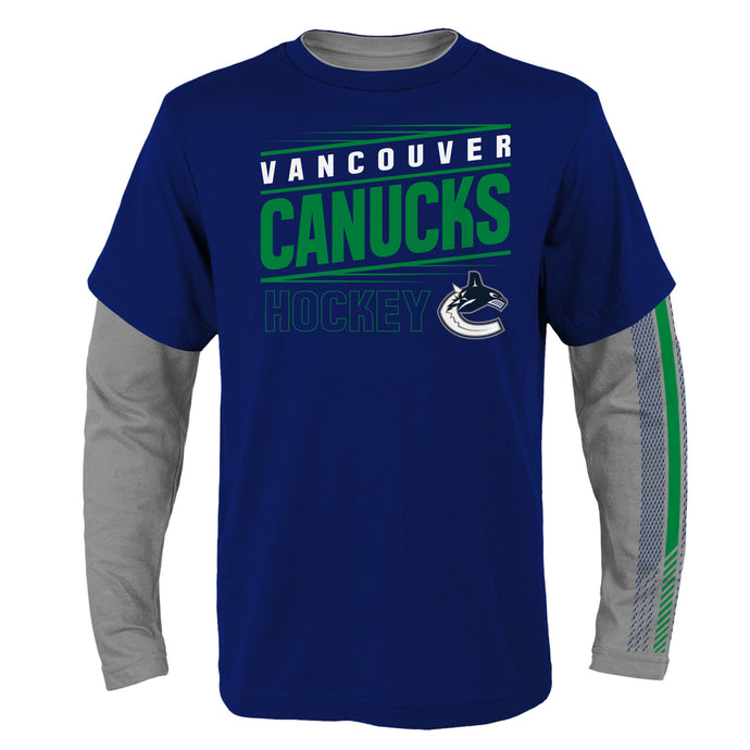 Youth Vancouver Canucks NHL Binary 2 In 1 Combo Pack
