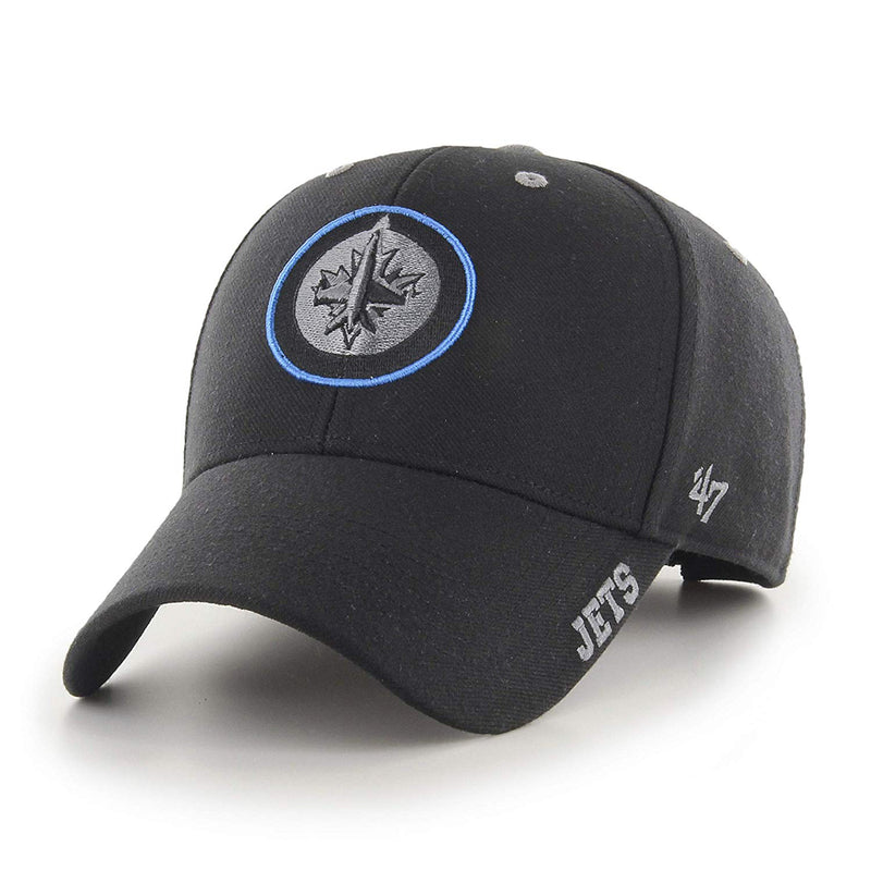 Chargez l&#39;image dans la visionneuse de la galerie, Casquette de dégivrage au charbon noir de la LNH des Jets de Winnipeg
