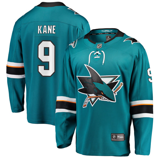 Evander Kane San Jose Sharks NHL Fanatics Breakaway Home Jersey