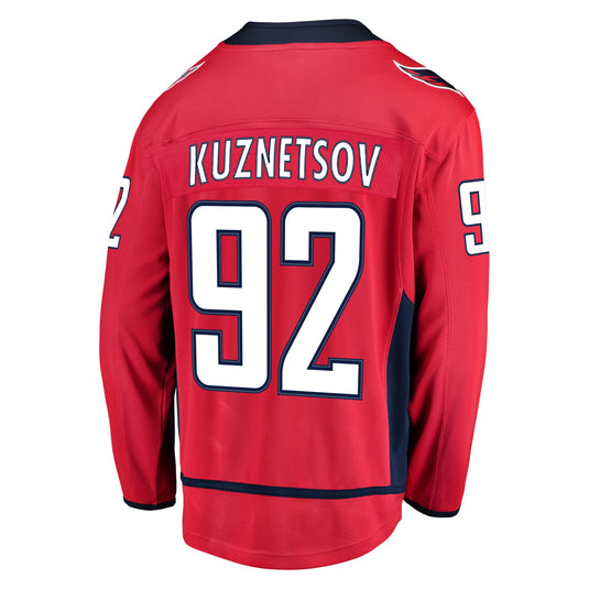 Evgeny Kuznetsov Washington Capitals NHL Fanatics Breakaway Maillot Domicile