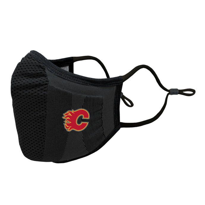 Masque unisexe avec logo de l'équipe de la LNH des Flames de Calgary Guard 3