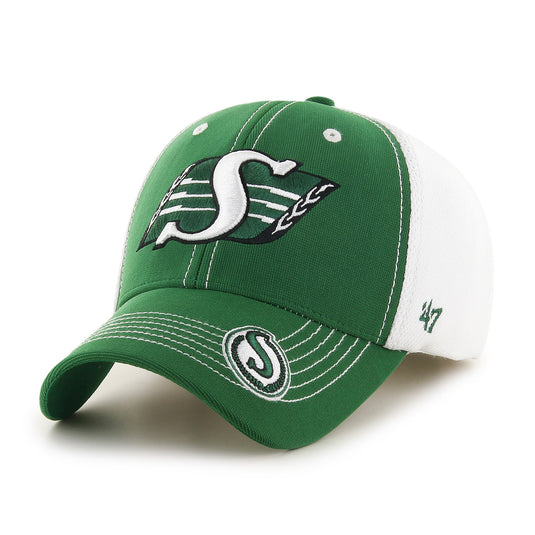 Casquette de flux CFL des Roughriders de la Saskatchewan