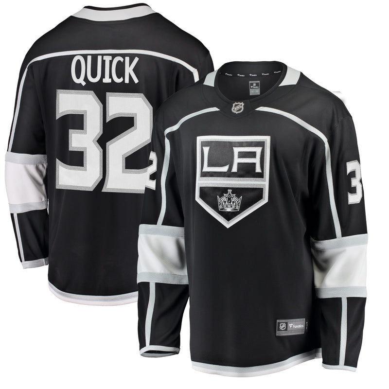 Chargez l&#39;image dans la visionneuse de la galerie, Jonathan Quick Los Angeles Kings NHL Fanatics Breakaway Maillot Domicile
