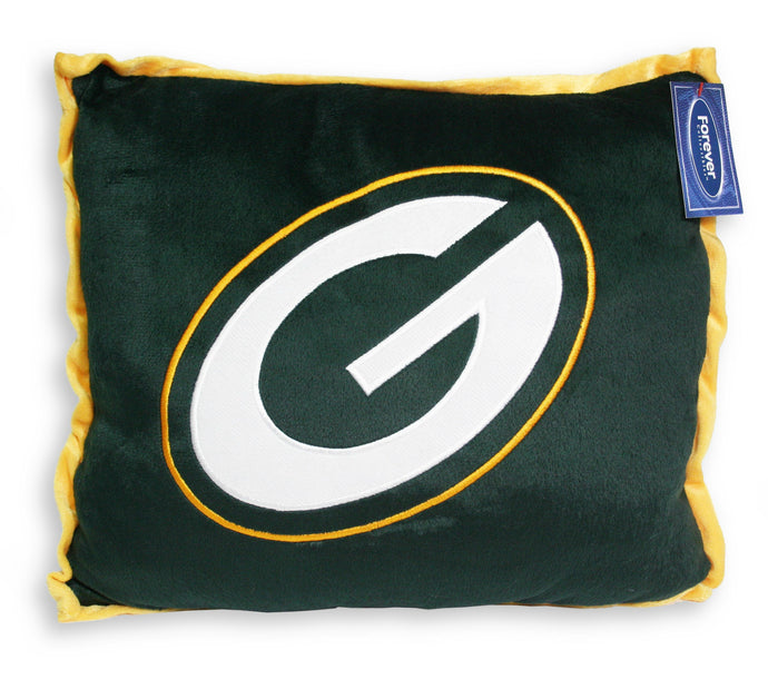 Green Bay Packers Contrast Trim Pillow