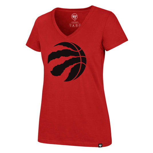 T-shirt à col en V Ultra Rival NBA Imprint 47' des Raptors de Toronto pour femmes