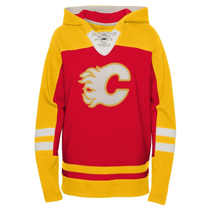 Sweat à capuche légendaire des Flames de Calgary pour jeunes