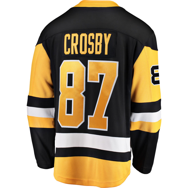 Chargez l&#39;image dans la visionneuse de la galerie, Sidney Crosby Pittsburgh Penguins NHL Fanatics Breakaway Maillot Domicile
