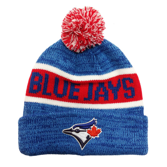 Tuque en tricot à revers Tadpole MLB des Blue Jays de Toronto pour jeunes