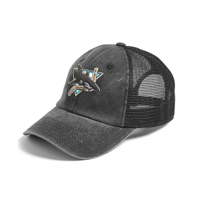 San Jose Sharks NHL Raglan Bones Cap