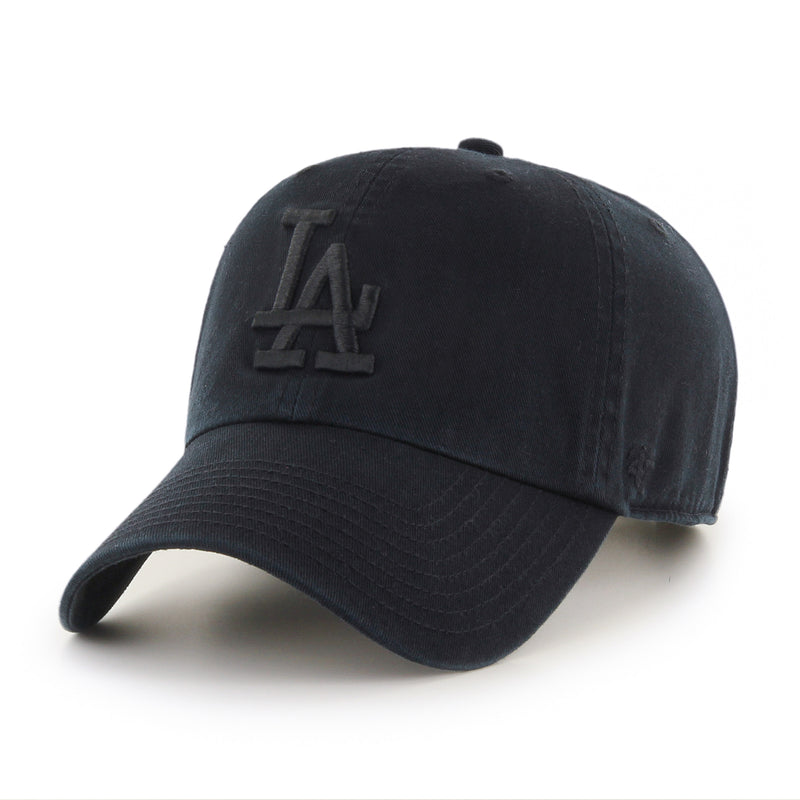 Load image into Gallery viewer, Los Angeles Dodgers MLB Clean Up Black Cap
