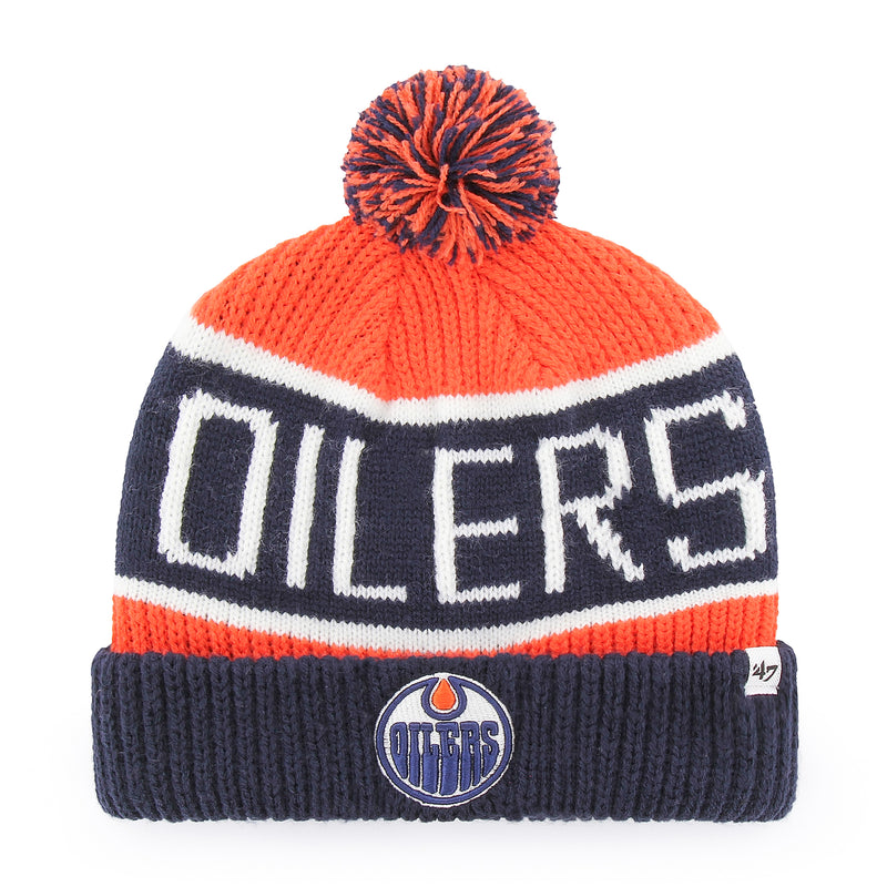 Load image into Gallery viewer, Edmonton Oilers NHL City Cuffed Knit Toque
