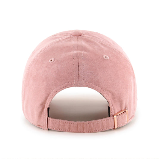 Women's Toronto Maple Leafs NHL Uptown Suede Pink Clean Up Cap
