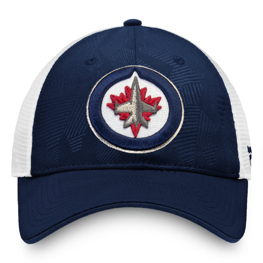 Casquette réglable de camionneur emblématique des Jets de Winnipeg de la LNH révise