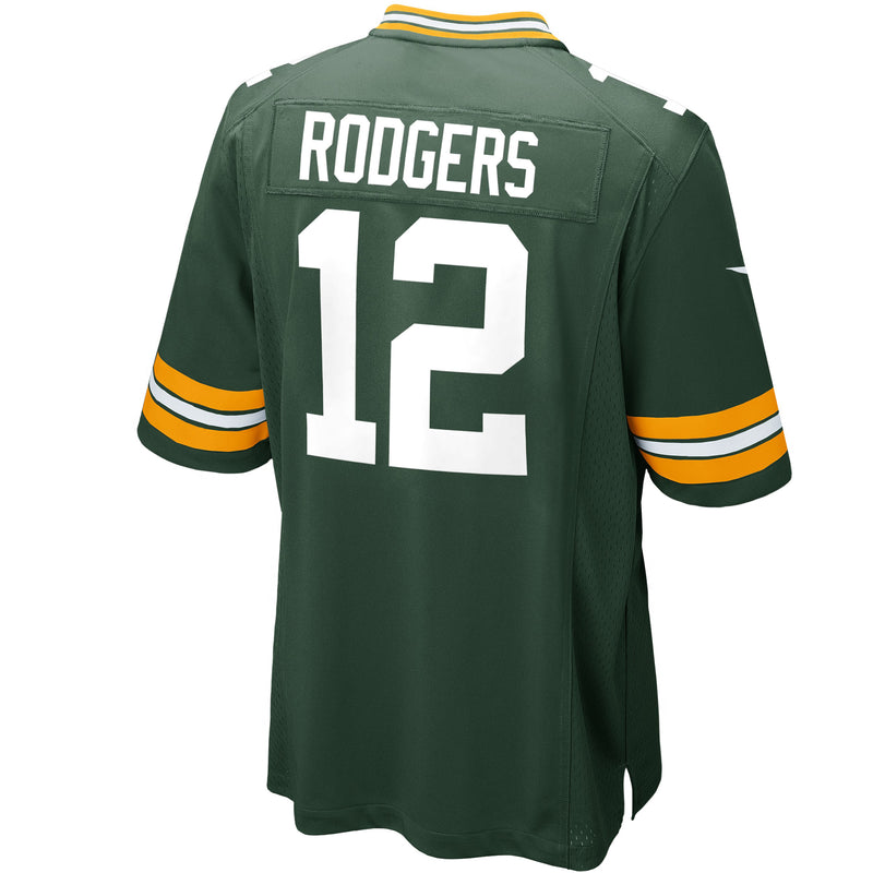 Chargez l&#39;image dans la visionneuse de la galerie, Maillot de l&#39;équipe de match Nike des Green Bay Packers d&#39;Aaron Rodgers pour jeunes
