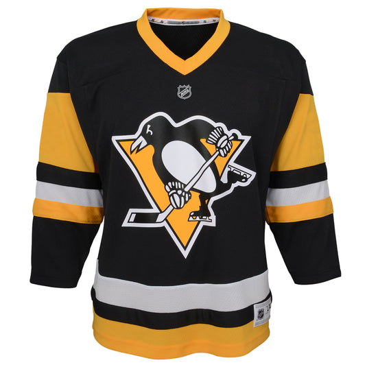 Maillot domicile Premier de la LNH des Penguins de Pittsburgh pour jeunes