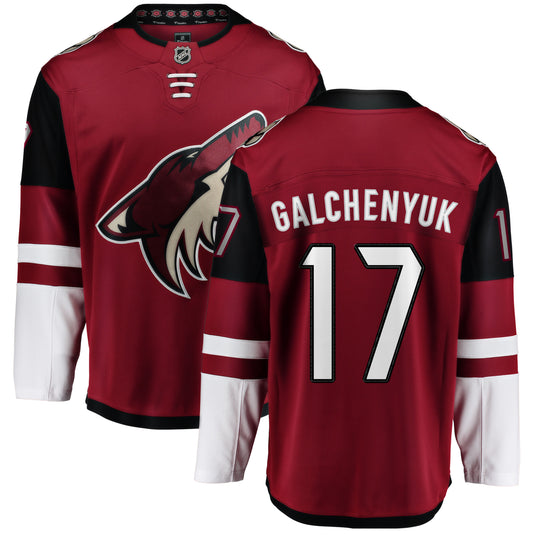 Alex Galchenyuk Arizona Coyotes NHL Fanatics Breakaway Home Jersey